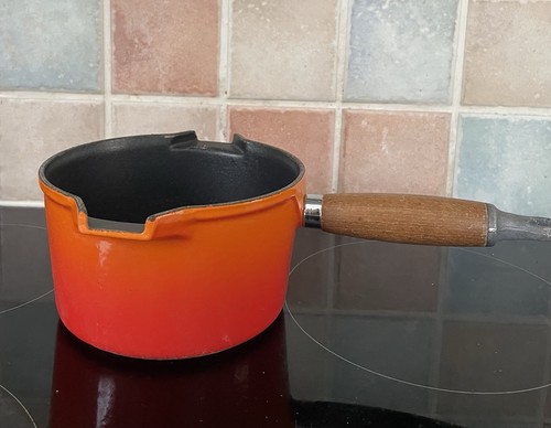 Creuset cast iron saucepan - creuset,