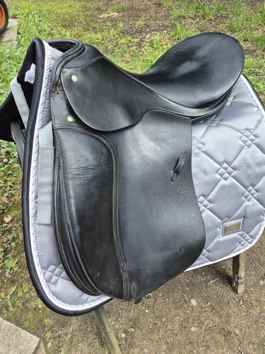 Passier black dressage saddle - dressage,
