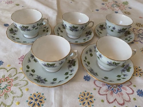 Vintage colclough teacups - 5,