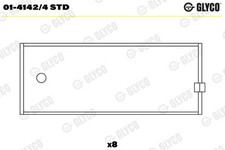 GLYCO 01-4142/4 STD Big End