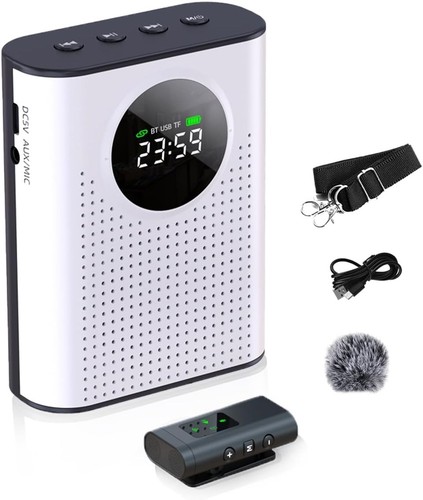 Voice amplifier with wireless - with,