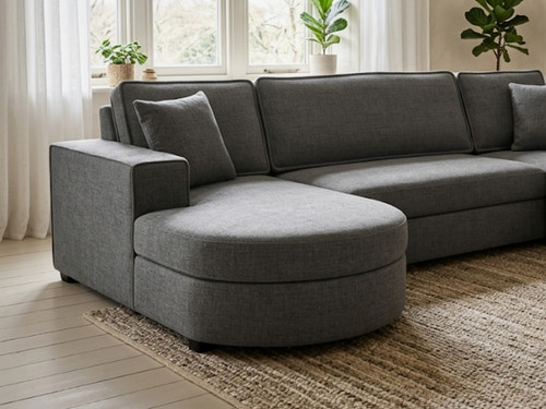 Large fabric corner shape - corner, u