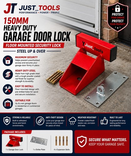 150mm heavy duty garage door - 150mm,