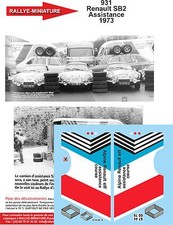 DECALS 1/32 REF 931 RENAULT