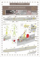 Triumph TM35003UP 1/350 IJN Destroyer Shiratsuyu 1941/1944(2in1)Upgrade Package.