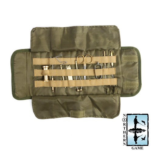 Fly tying tool roll - fly,