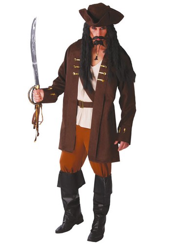 Adult size mens brown - size,