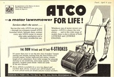 Vintage 1959 Advert for ATCO