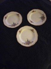 Woods Ivory Ware Side Plates Set Of Three.