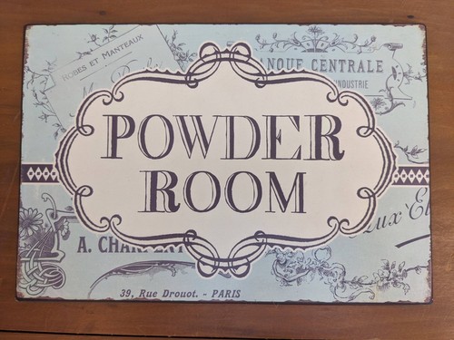 Powder room french vintage - powder,