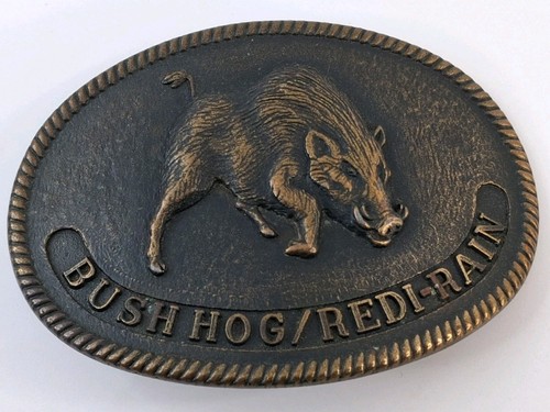 Vintage belt buckle bush - belt,