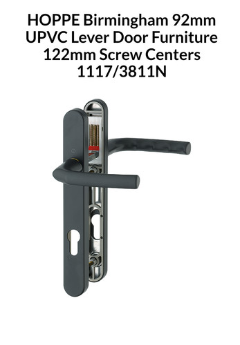 Hoppe birmingham 92mm - birmingham, upvc