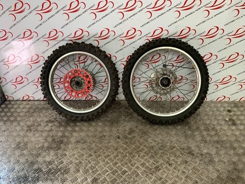 Honda crf 250 wheels - front, and