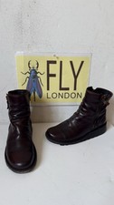 Fly London Leather Boots Size