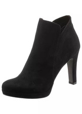Tamaris High Heel Black Ankle Boots   UK 3    (F1010)
