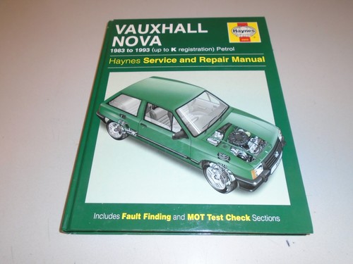 Vauxhall nova inc - inc., gsi