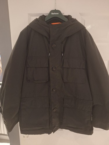 Barbour parka style wax jacket - style,