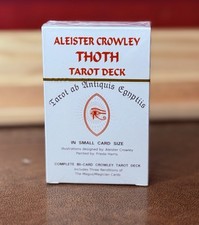 Sealed New Thoth Tarot Deck Small Edition 80 Cards 3 Magician Aleister Crowley