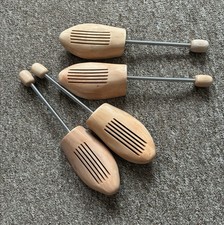 2 Pairs Wooden Shoe Trees Size