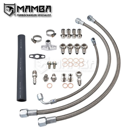 Turbo oil water line kit - &,