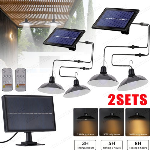 Sets led solar - 2, shed