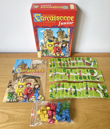 Carcassonne junior board game - carcassonne,