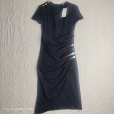 NEW Lipsy Black Bodycon Ruched