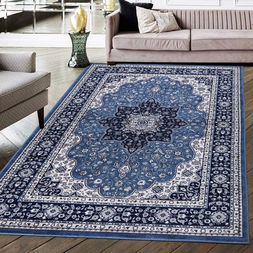 Non slip large traditional rug - non,