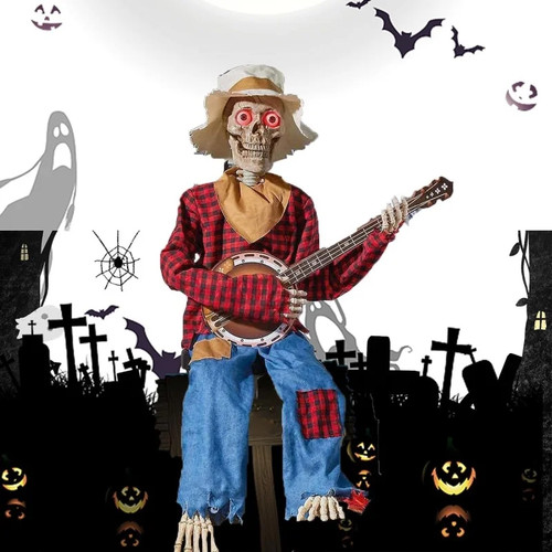 Halloween skeletons duo - skeletons,