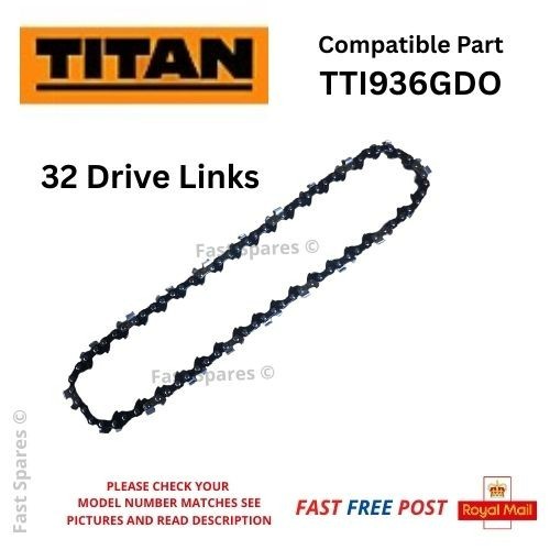 Titan tti936gdo mini chainsaw - tti936gdo,
