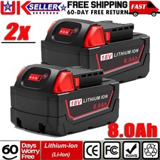 2PACK 18V For Milwaukee M18