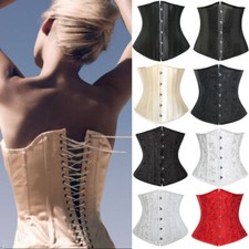 Womens Boned Cincher Lace-Up