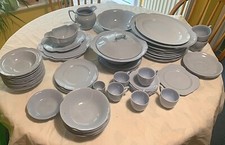 Johnson Brothers Greydawn-  gravy boat & saucer £12 5 coffee cups & saucers £16