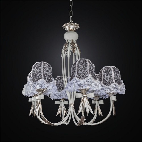 Chandelier shabby chic wrought - shabby,