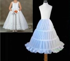 New 3 HOOP flower girl skirt