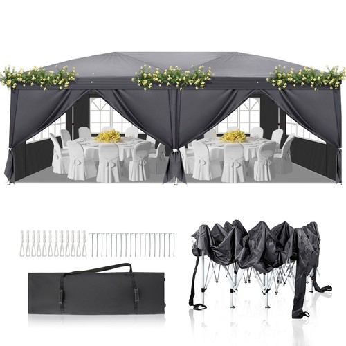 6x3m pop gazebo adjustable - pop, up