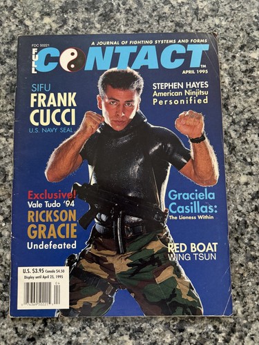 Vtg full contact - full, magazine