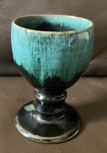 Woburn pottery ceramic goblet - pottery,