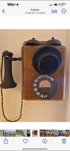 Gpo wall telephone - gpo,