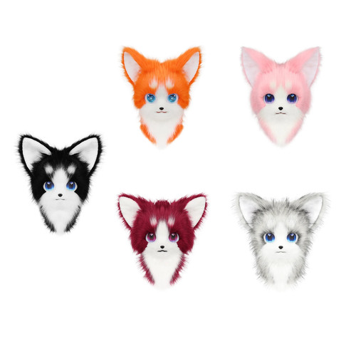 Furry fursuit head - mask, plush