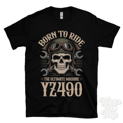 Yz490 motorcycle shirt - t-shirt,