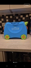 Blue Trunki Ride on Suitcase -
