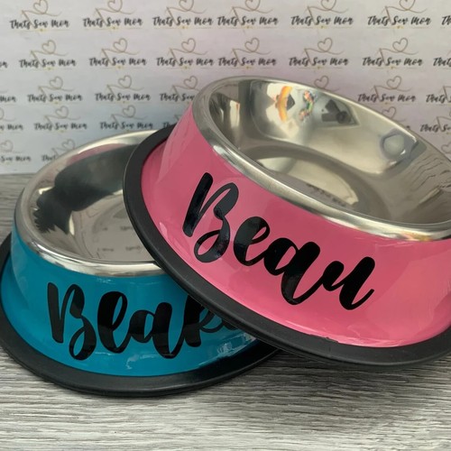 Personalised pet bowls - pet,