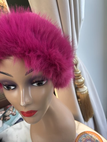 Faux fur hat - fur, russian
