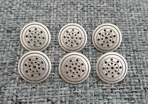 Silver tone 14mm vintage - silver,