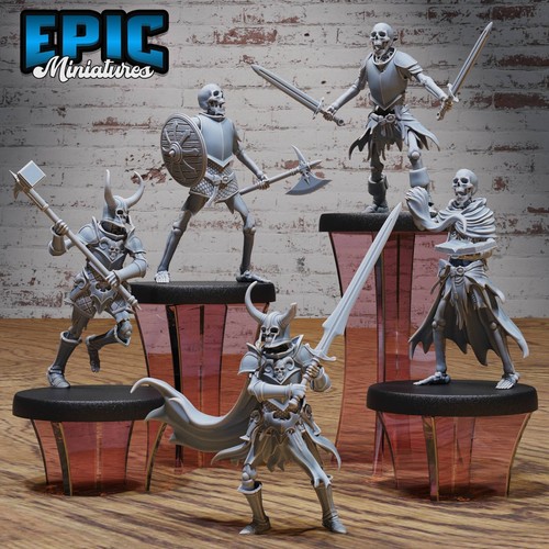 Skeleton army fighters d - fighters, d&d