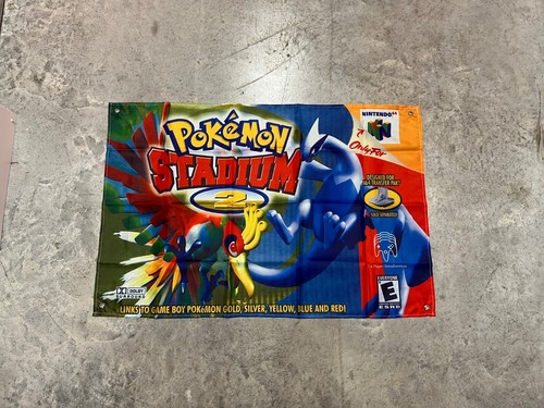 Pokemon stadium wall flag - stadium,