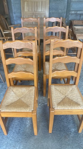 Set ladder back chairs - set, of