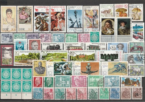 Lot stamps gdr - stamps,