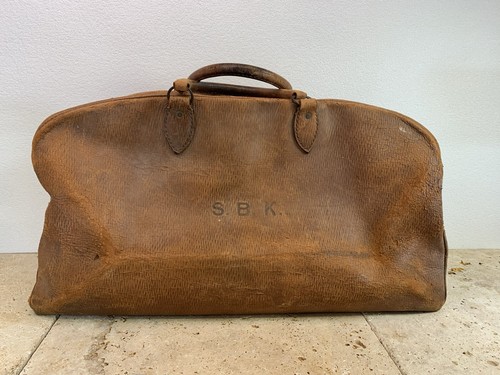 Vintage 1920s 1930s - vintage, leather